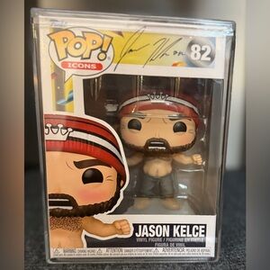 Funko Pop! Icons Shirtless Jason Kelce #82